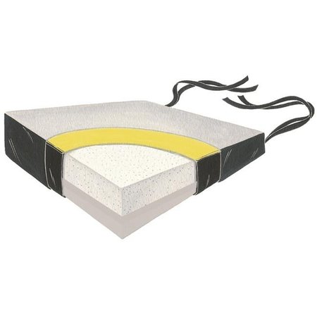 SKIL-CARE Skil-Care 754016 6 x 3 in. Wedge Foam Soft Foundation 16 in. Two Color Vinyl Cushion 754016